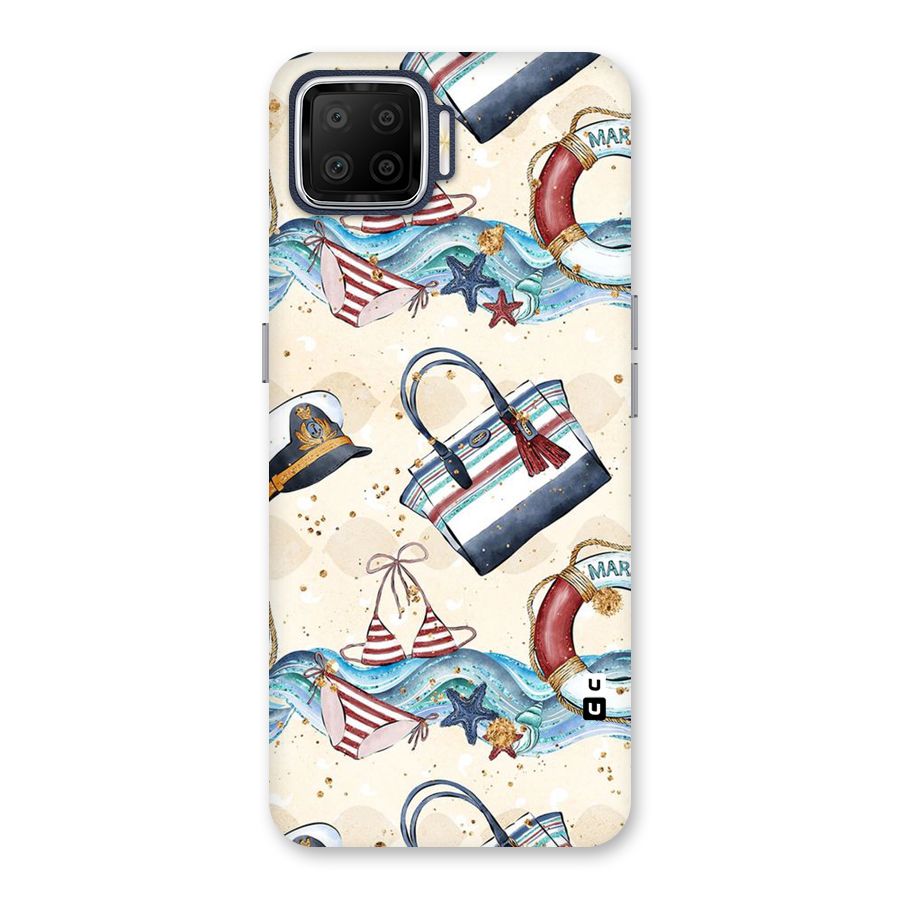 Marine Bag Design Back Case for Oppo F17