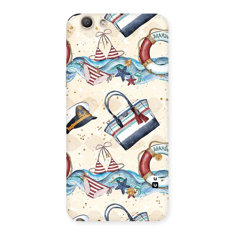 Marine Bag Design Back Case for Oppo F1s