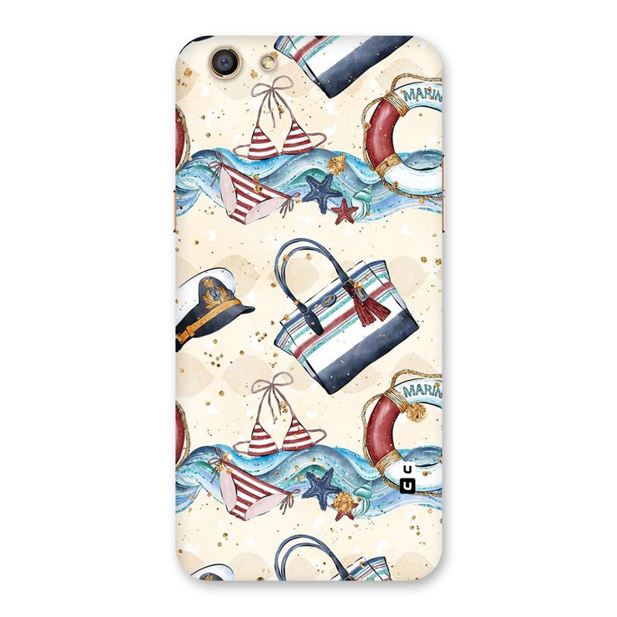 Marine Bag Design Back Case for Oppo F3
