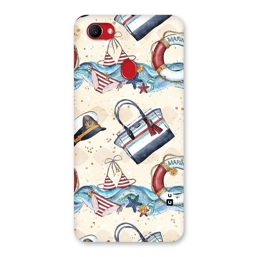 Marine Bag Design Back Case for Oppo F7