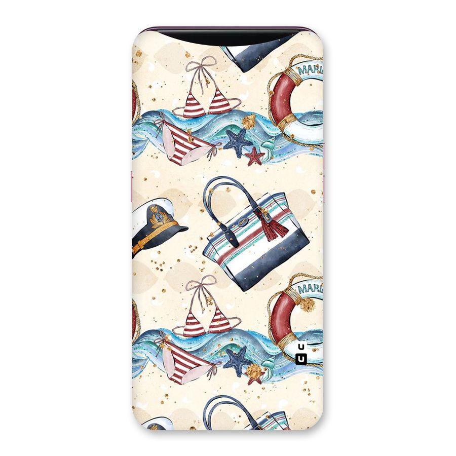 Marine Bag Design Back Case for Oppo Find X