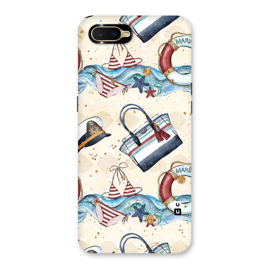 Marine Bag Design Back Case for Oppo K1