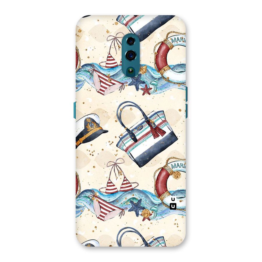 Marine Bag Design Back Case for Oppo Reno