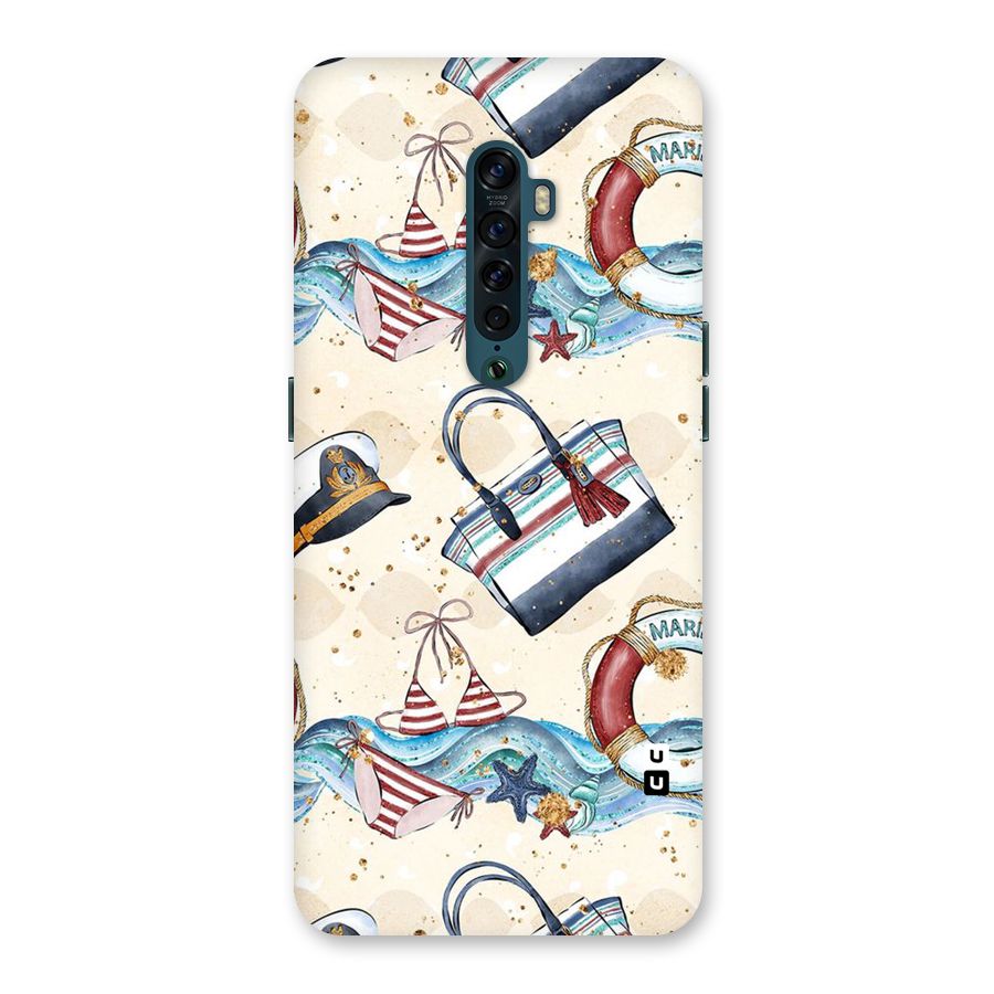 Marine Bag Design Back Case for Oppo Reno2