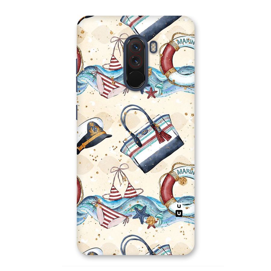 Marine Bag Design Back Case for Poco F1