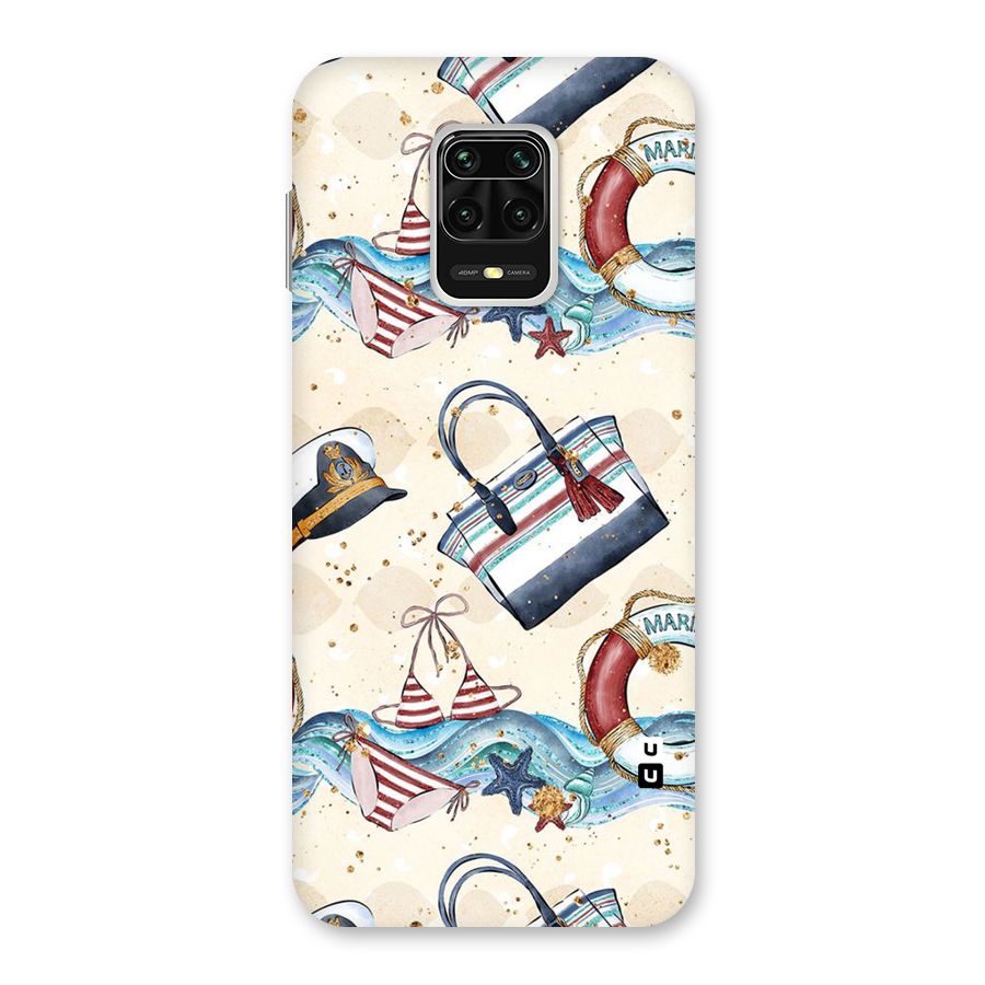 Marine Bag Design Back Case for Poco M2 Pro