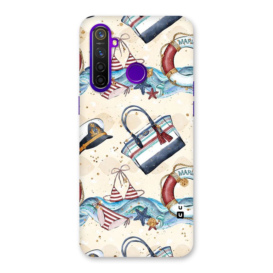 Marine Bag Design Back Case for Realme 5 Pro