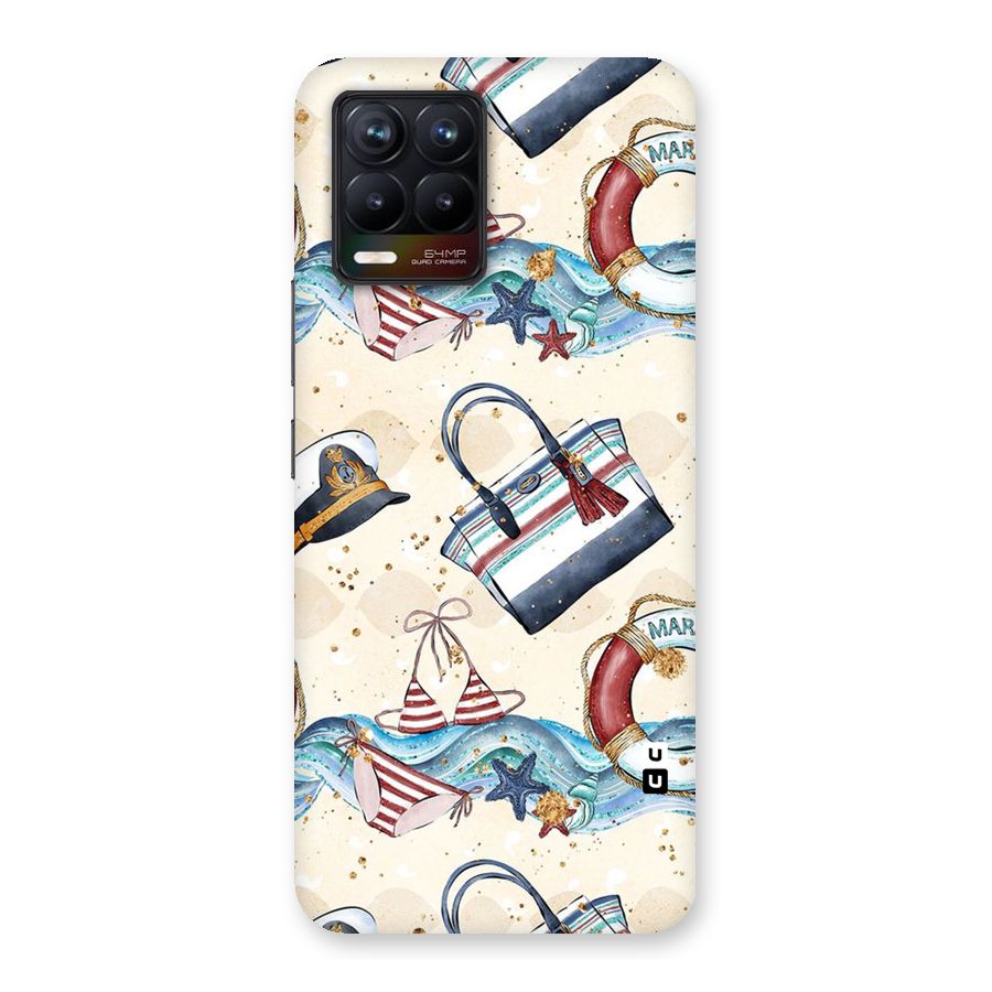 Marine Bag Design Back Case for Realme 8