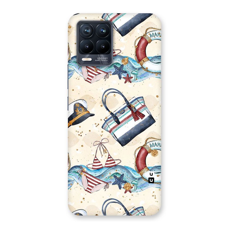 Marine Bag Design Back Case for Realme 8 Pro