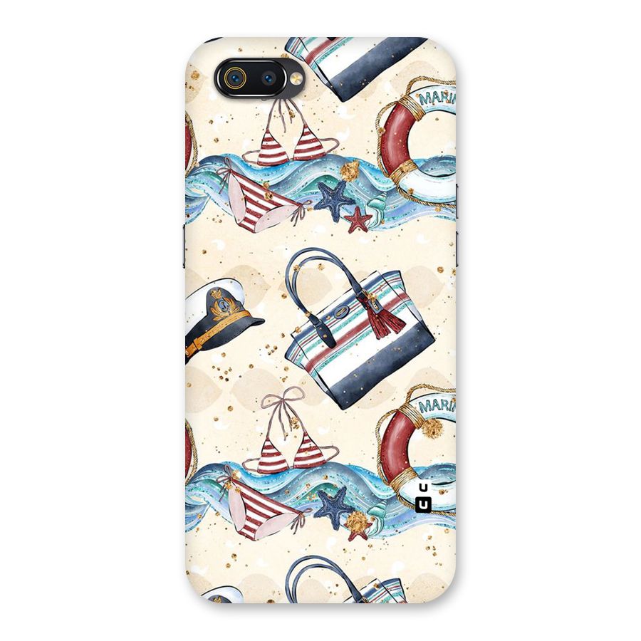 Marine Bag Design Back Case for Realme C2