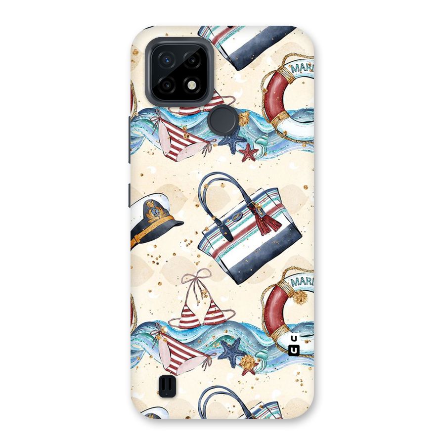 Marine Bag Design Back Case for Realme C21