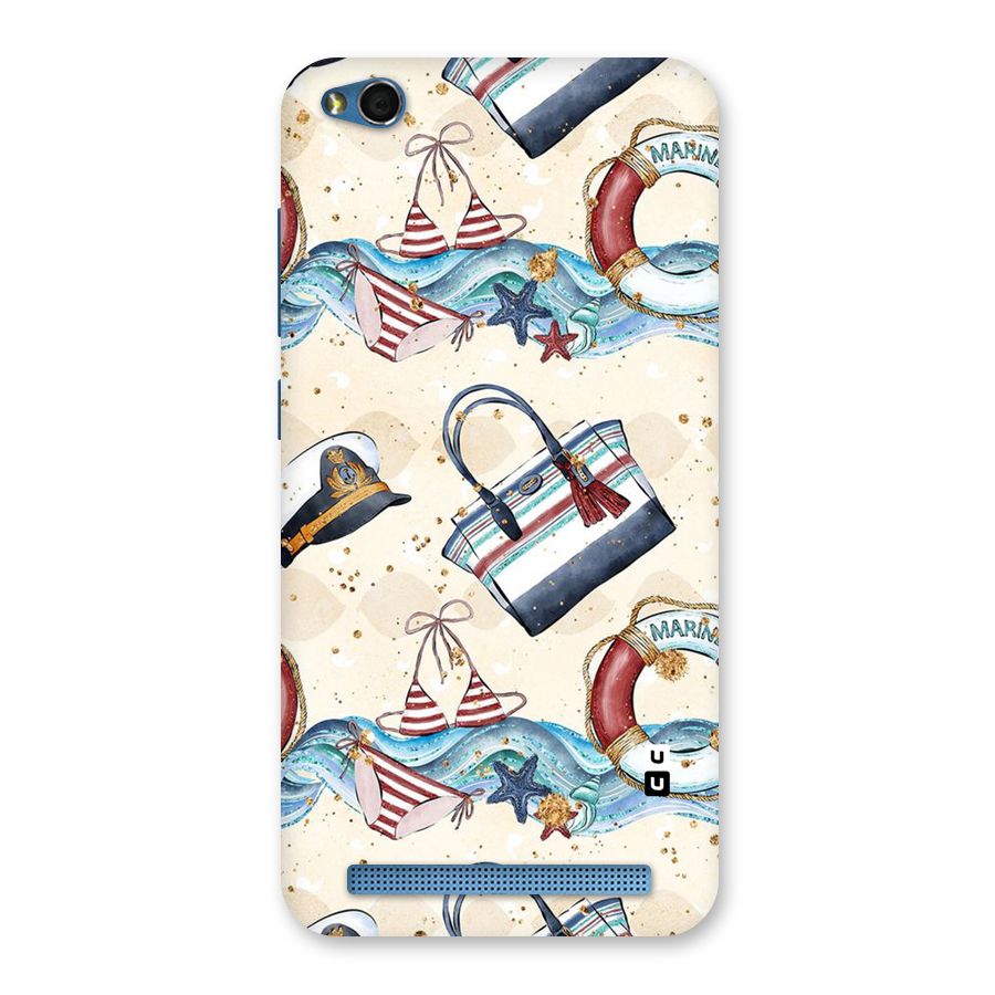 Marine Bag Design Back Case for Redmi 5A