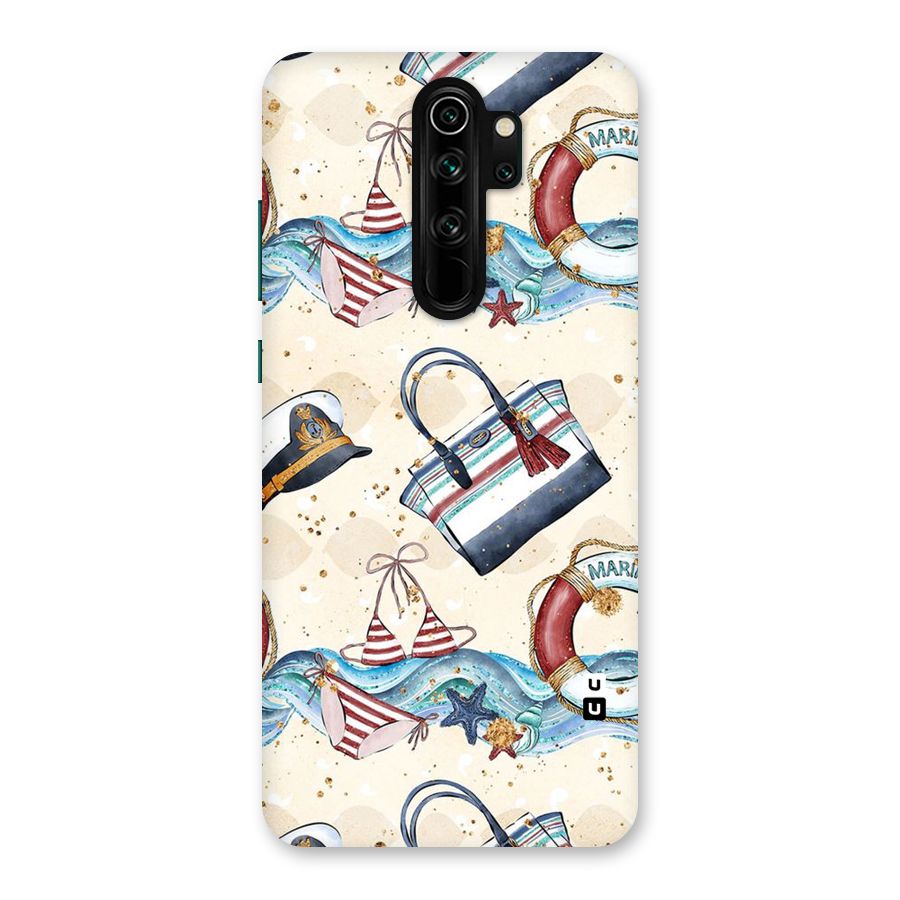 Marine Bag Design Back Case for Redmi Note 8 Pro