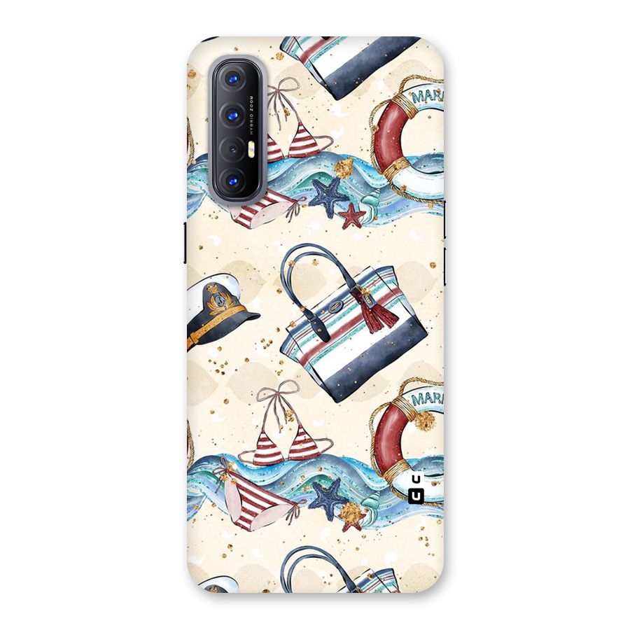Marine Bag Design Back Case for Reno3 Pro