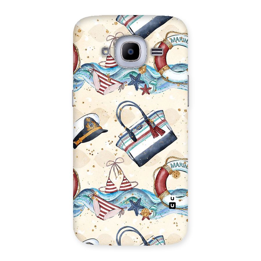 Marine Bag Design Back Case for Samsung Galaxy J2 2016