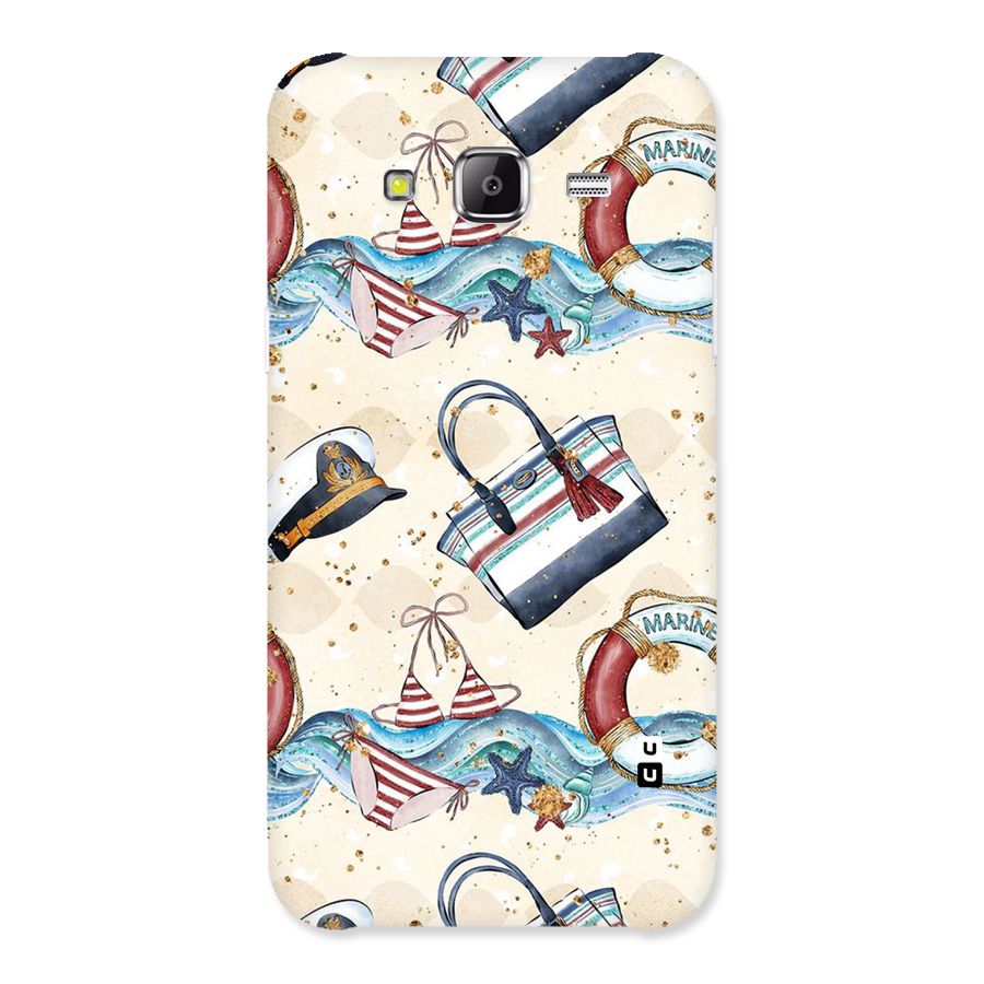 Marine Bag Design Back Case for Samsung Galaxy J2 Prime