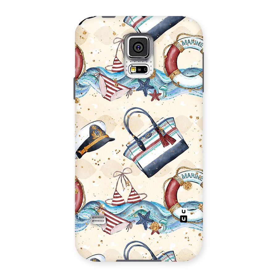 Marine Bag Design Back Case for Samsung Galaxy S5