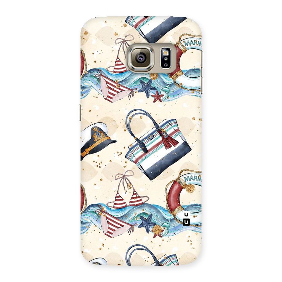 Marine Bag Design Back Case for Samsung Galaxy S6 Edge