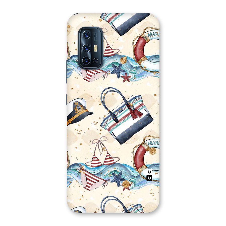 Marine Bag Design Back Case for Vivo V17