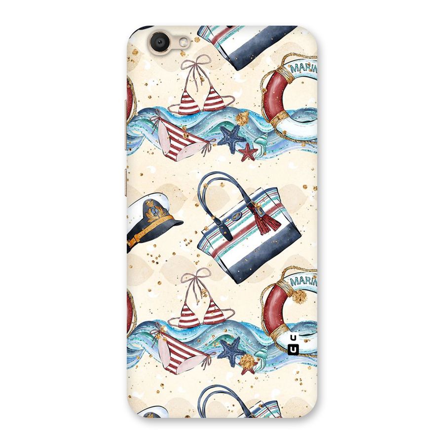 Marine Bag Design Back Case for Vivo V5