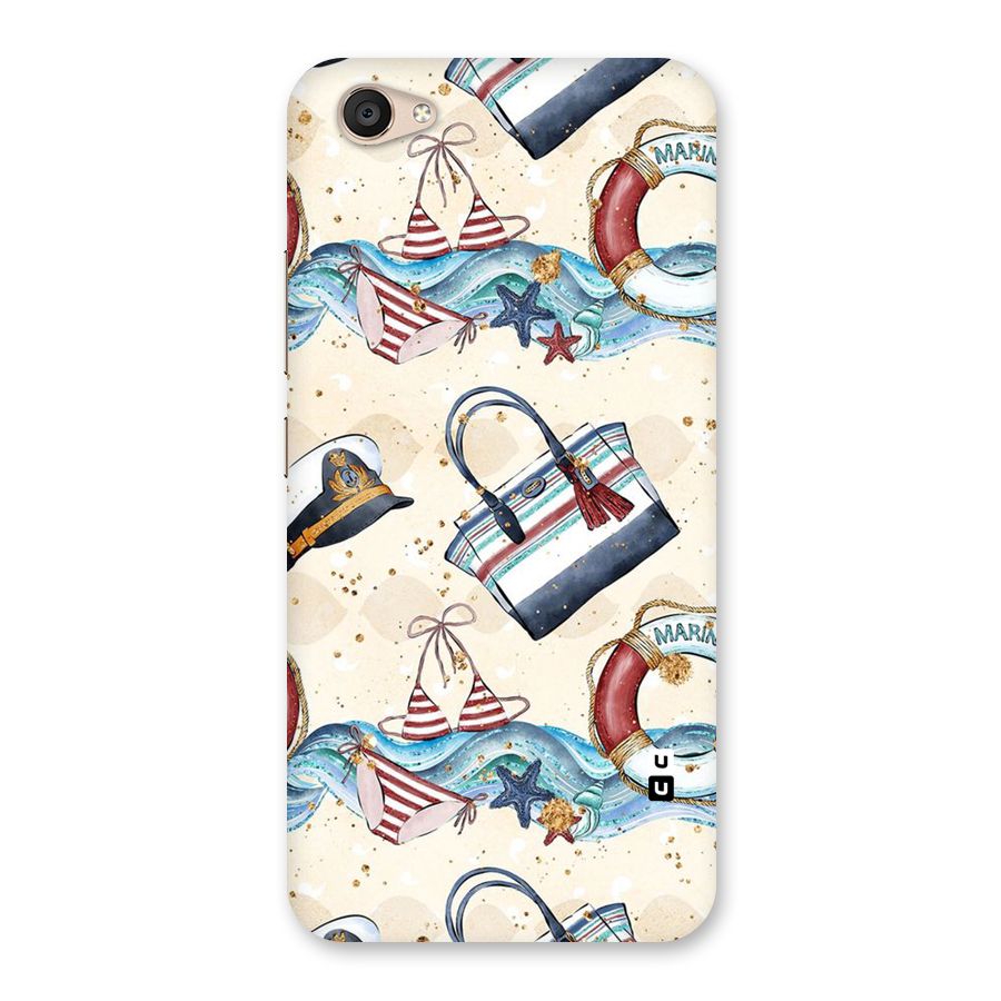 Marine Bag Design Back Case for Vivo V5 Plus