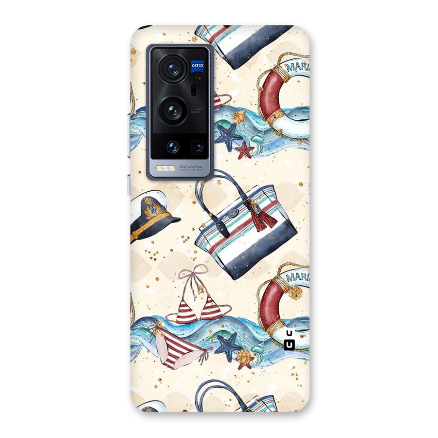 Marine Bag Design Back Case for Vivo X60 Pro Plus