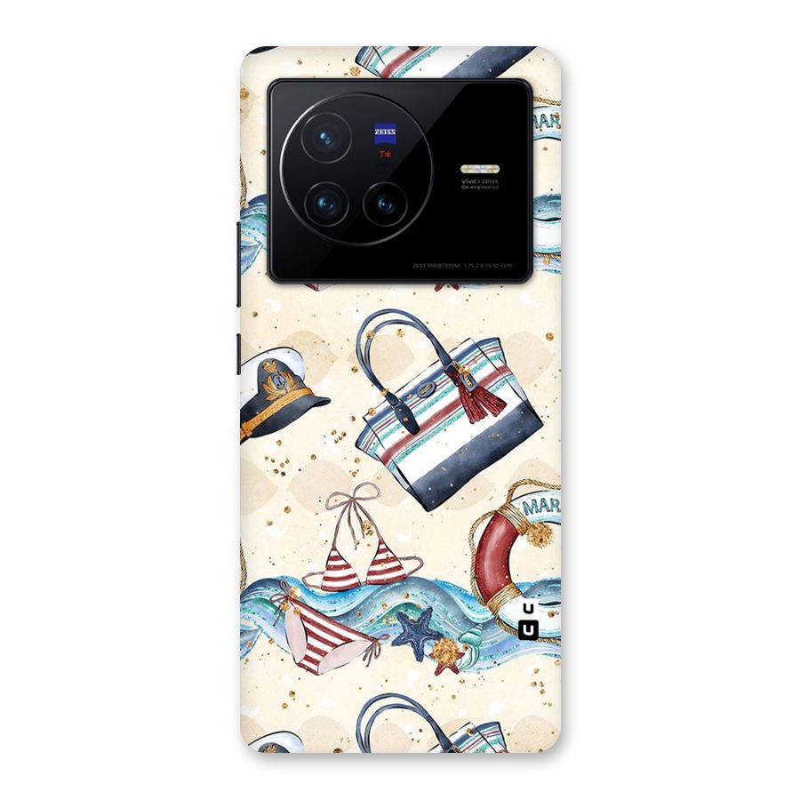 Marine Bag Design Back Case for Vivo X80