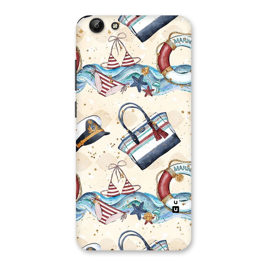 Marine Bag Design Back Case for Vivo Y69