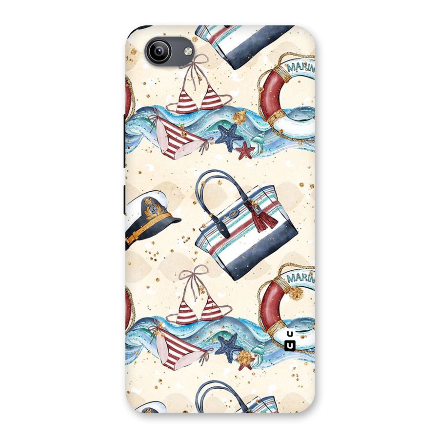 Marine Bag Design Back Case for Vivo Y81i