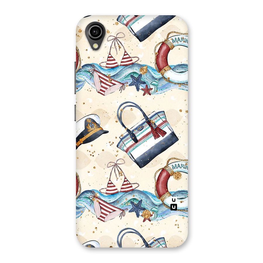 Marine Bag Design Back Case for Vivo Y91i