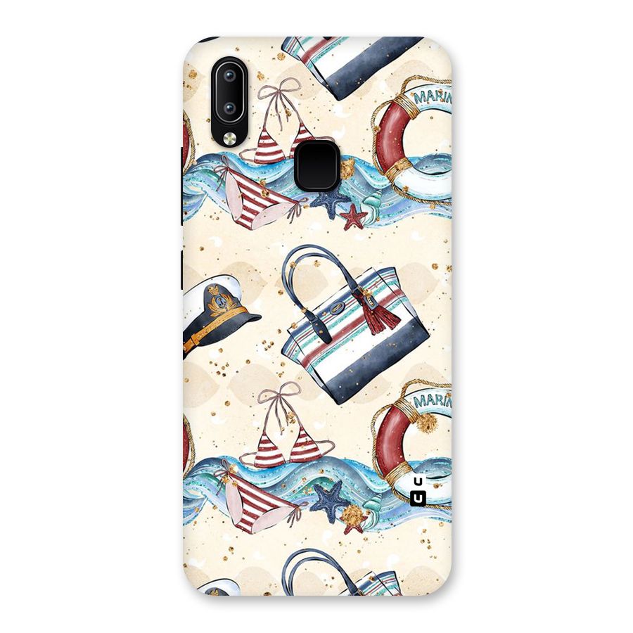 Marine Bag Design Back Case for Vivo Y93