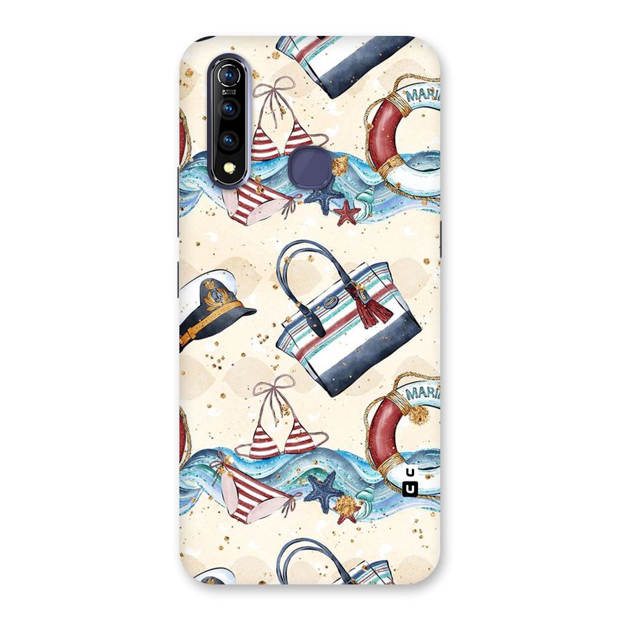 Marine Bag Design Back Case for Vivo Z1 Pro
