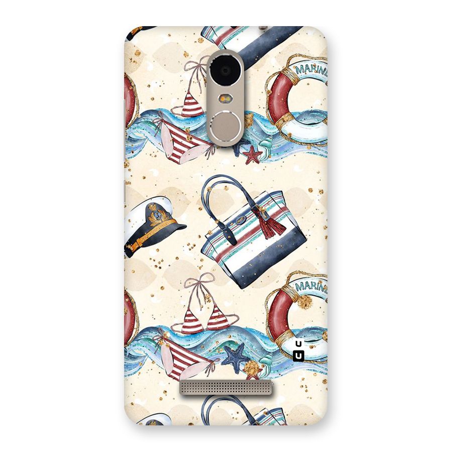 Marine Bag Design Back Case for Xiaomi Redmi Note 3