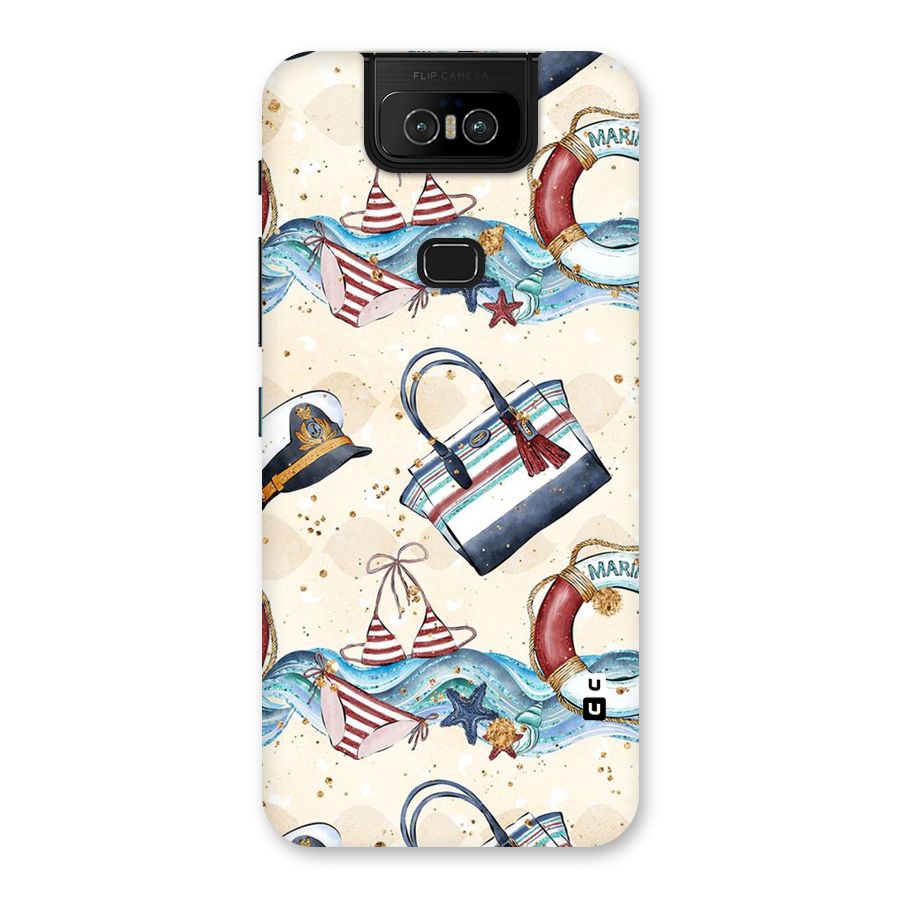 Marine Bag Design Back Case for Zenfone 6z