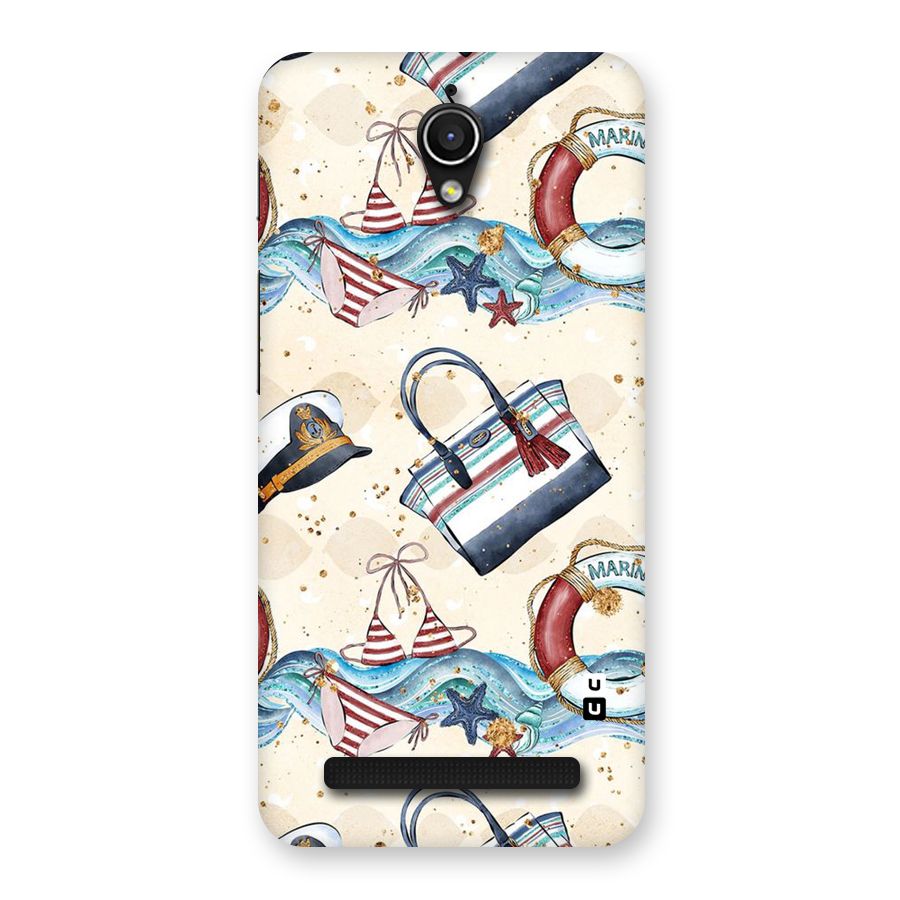 Marine Bag Design Back Case for Zenfone Go