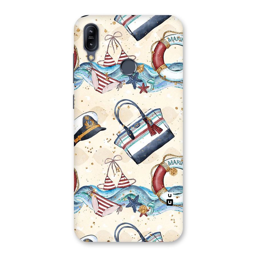 Marine Bag Design Back Case for Zenfone Max M2
