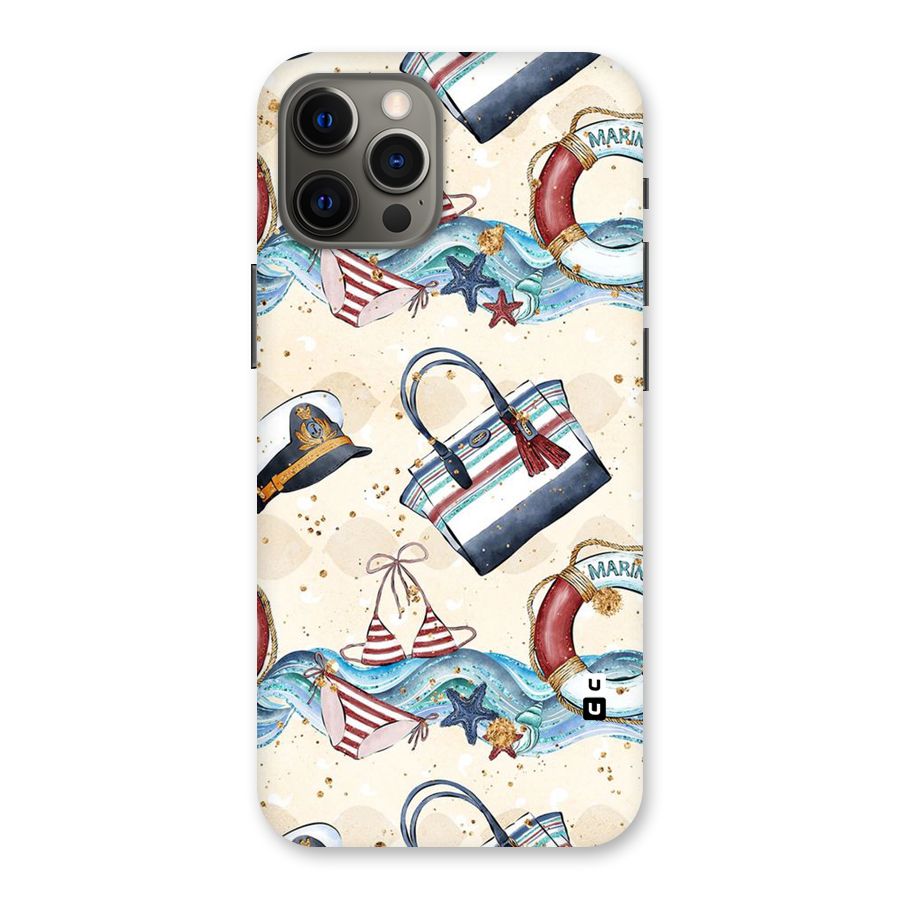 Marine Bag Design Back Case for iPhone 12 Pro Max
