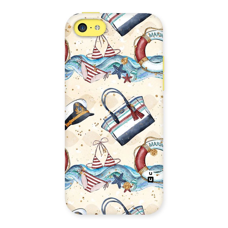 Marine Bag Design Back Case for iPhone 5C