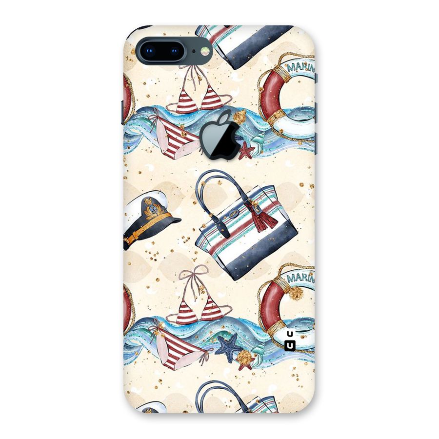 Marine Bag Design Back Case for iPhone 7 Plus Apple Cut