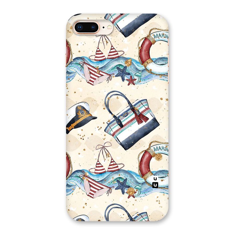 Marine Bag Design Back Case for iPhone 8 Plus