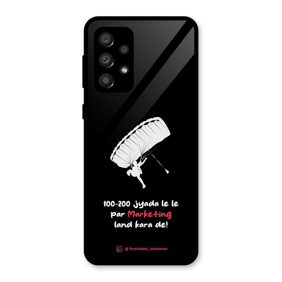 Marketing Land Kara De Black Glass Back Case for Galaxy A32