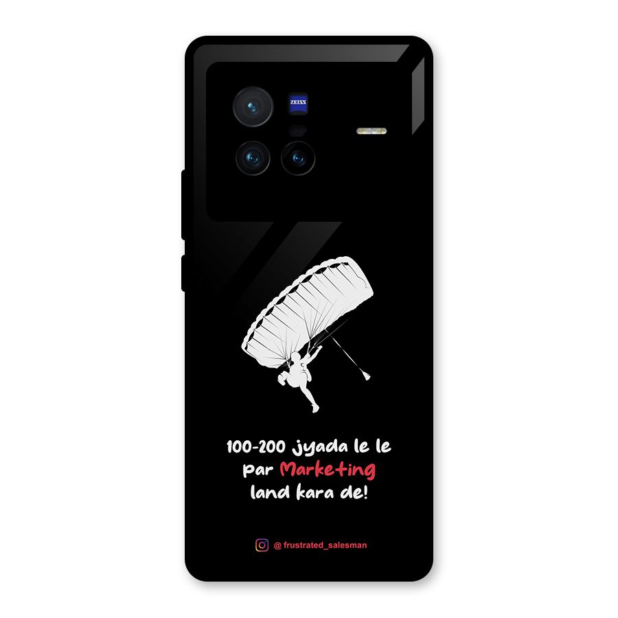 Marketing Land Kara De Black Glass Back Case for Vivo X80