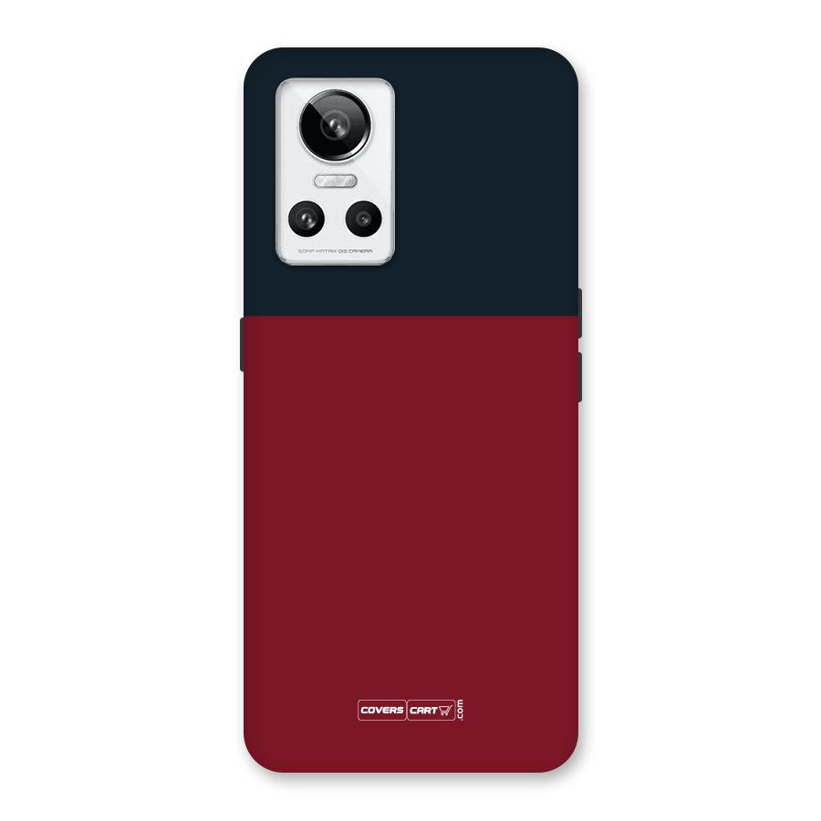 Maroon and Navy Blue Back Case for Realme GT Neo 3