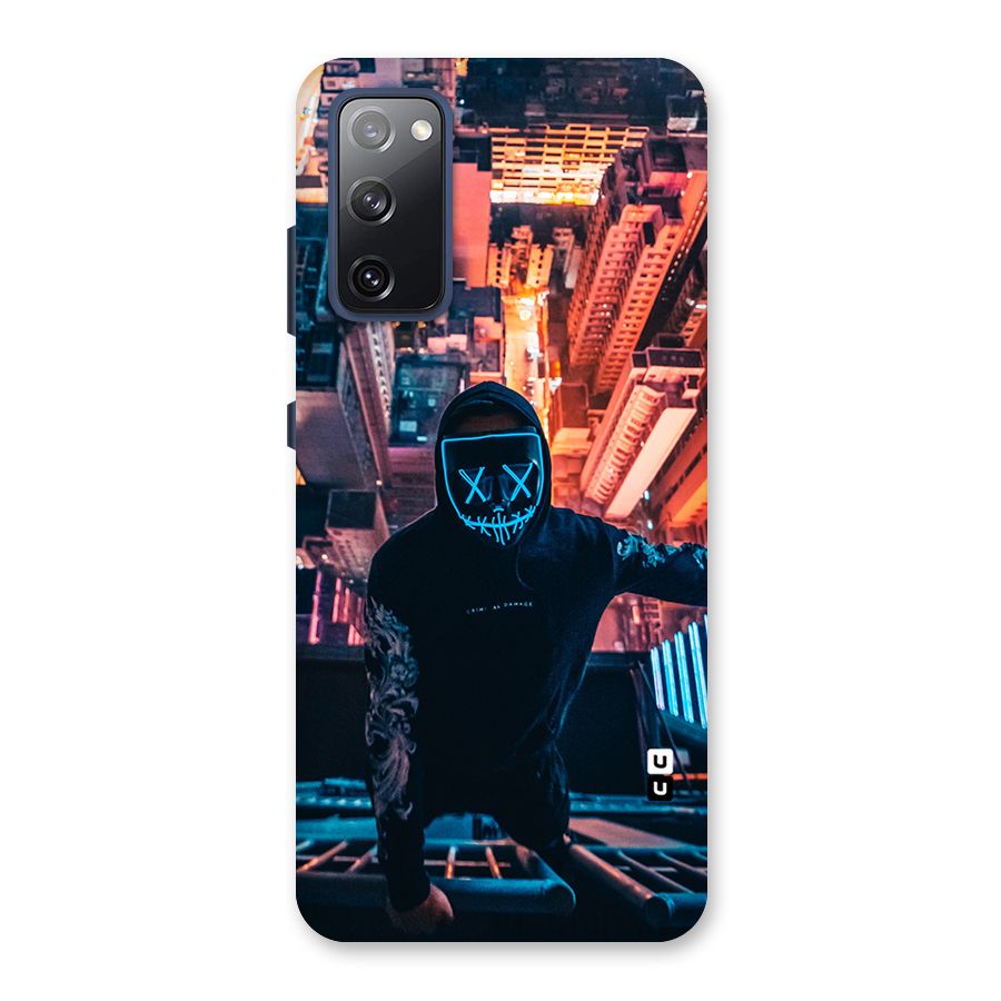 Mask Guy Climbing Building Back Case for Galaxy S20 FE