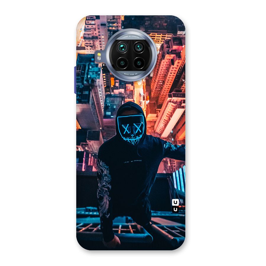 Mask Guy Climbing Building Back Case for Mi 10i