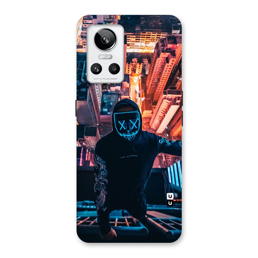 Mask Guy Climbing Building Back Case for Realme GT Neo 3