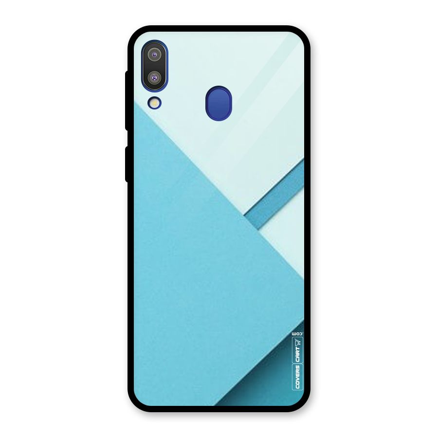 Material Design Glass Back Case for Galaxy M20