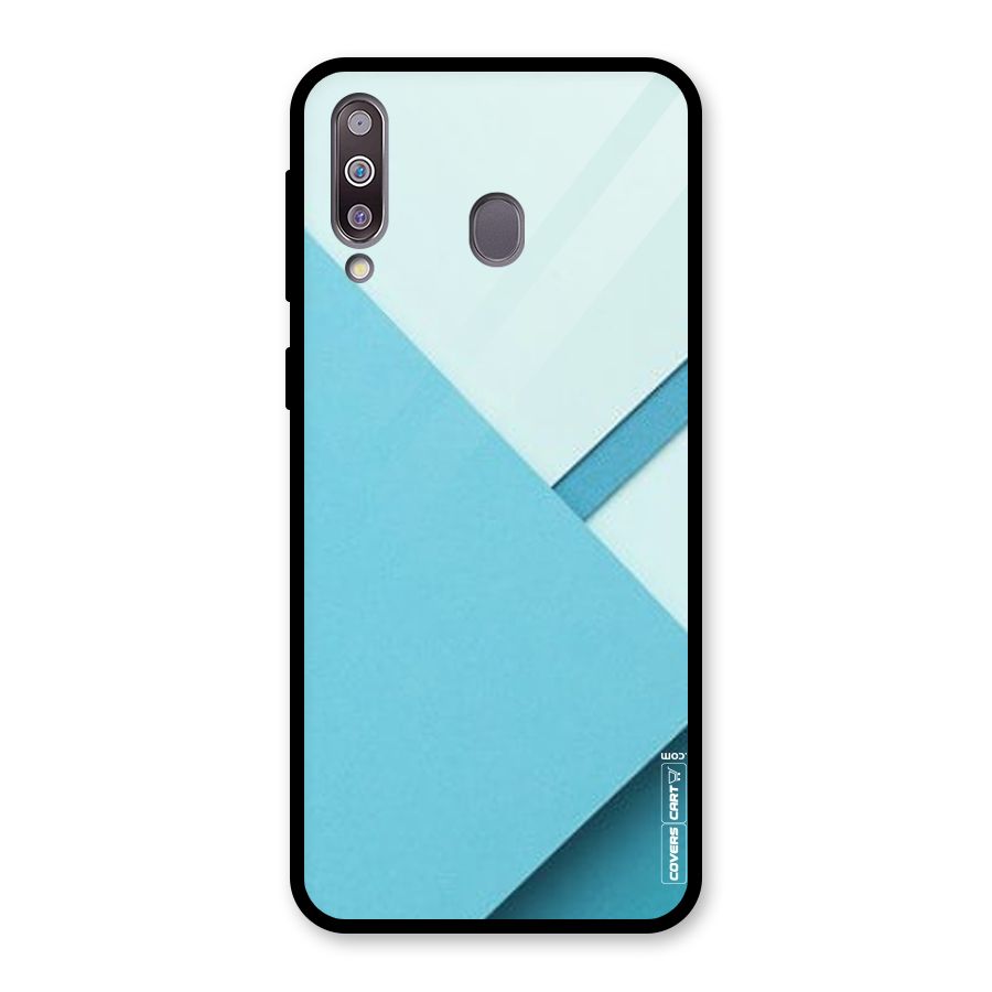 Material Design Glass Back Case for Galaxy M30