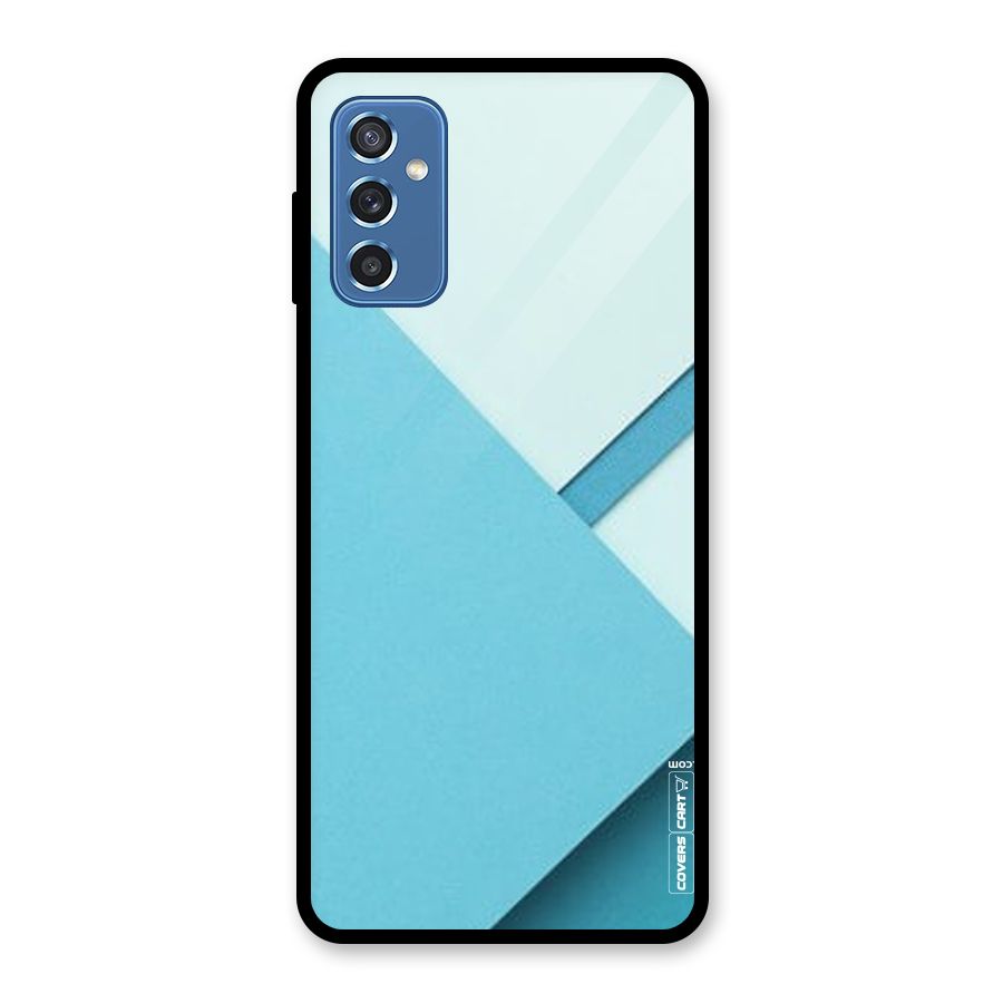 Material Design Glass Back Case for Galaxy M52 5G