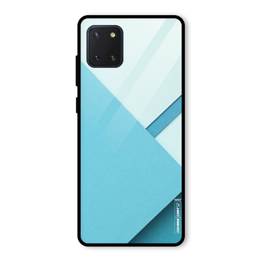 Material Design Glass Back Case for Galaxy Note 10 Lite
